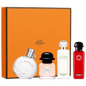 hermes miniature perfume set review|sephora mini hermes perfume.